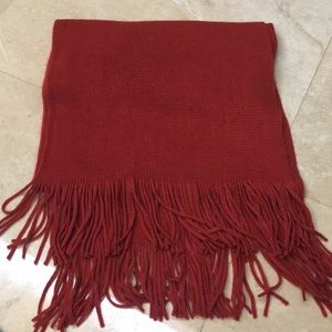 Red scarf
